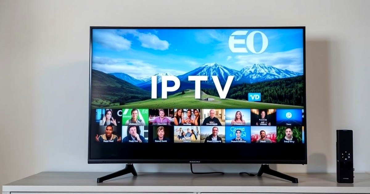 IPTV Norway 2026 på TV-skjerm