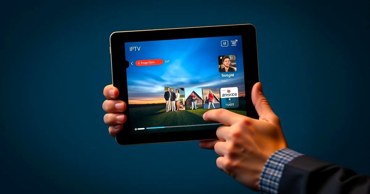 IPTV Norway 2026 på tablet